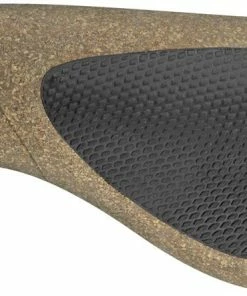 Ergon - Poignées GP1 Biokork Marron Gris
