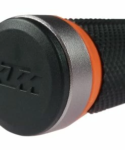 KTM - Poignées Lock-on Freeride Orange/noir -Vélos électriques Soldes ktm poignees lock on freeride orange noir capuchon de protection 3840x2160