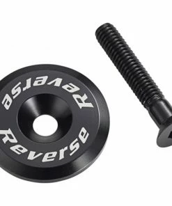 Reverse Components Reverse - Capot De Potence Avec Vis Aluminium -Vélos électriques Soldes reverse capot de potence avec vis aluminium noir 01176 3840x2160