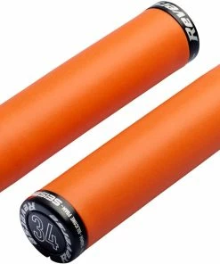 Reverse Components Reverse - Poignées Seismic Ergo Lock On Ø34 Mm X 145 Mm -Vélos électriques Soldes reverse poignees seismic ergo lock on 34mm orange noir 3840x2160